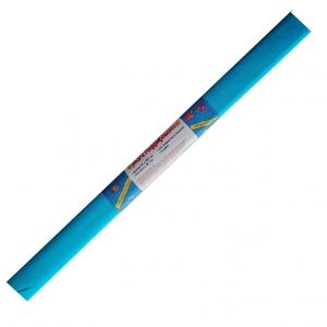 Krepinis popierius Attomex, 50x250cm, 32g, žydros spalvos