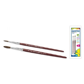 *Teptukų rinkinys Fila Giotto Brush Art 400, Nr. 3 ,4, 5, 3vnt., blisteryje