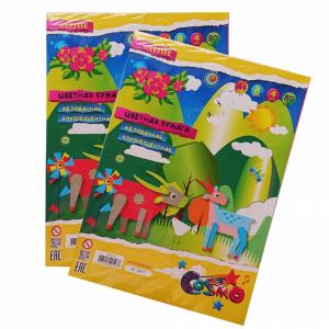 Spalvotas popierius deVENTE, A4, 80g, neoninių spalvų, 8 lapai