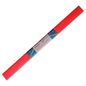 Krepinis popierius Attomex, 50x250cm, 32g, raudonos spalvos