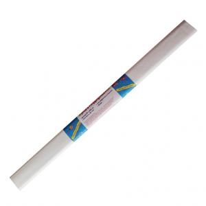 *Krepinis popierius Attomex, 50x250cm, 32g, baltos spalvos
