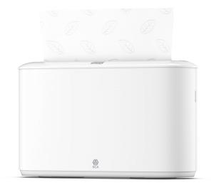 Laikiklis servetėlėms Tork Xpress Counter Top Multifold H2 (552200), baltos spalvos, plastikinis, pastatomas