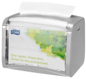 Laikiklis stalo servetėlėms Tork Tabletop N4 (272613), pilkos spalvos, plastikinis