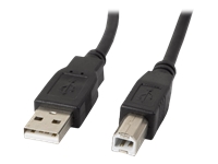 USB-B kabelis Spausdintuvo pajungimui USB-A (male) USB-B (male) 1.8 m.