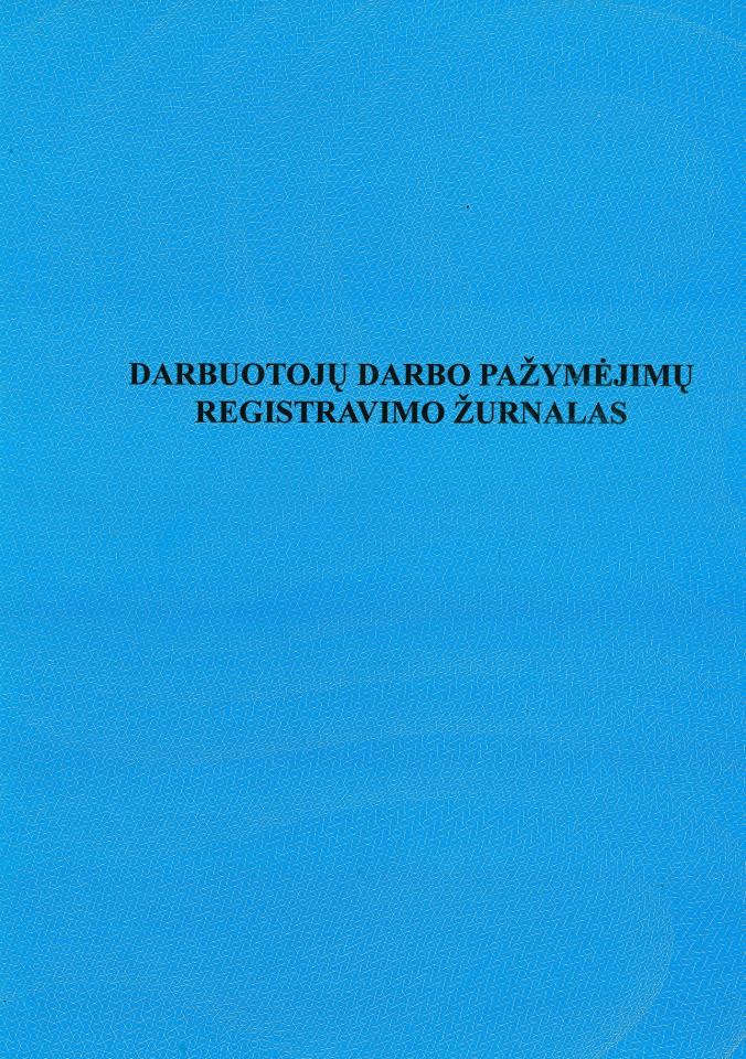 namų darbo registras